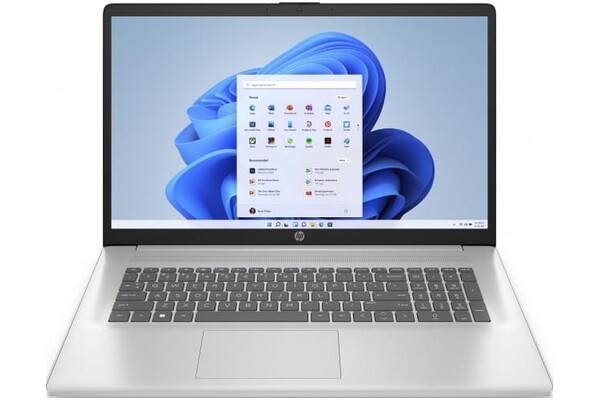 Laptop HP HP 17 17.3" AMD Ryzen 5 7520U AMD Radeon 8GB 512GB SSD Windows 11 Home srebrny