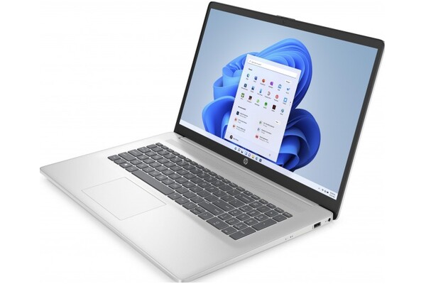 Laptop HP HP 17 17.3" AMD Ryzen 5 7520U AMD Radeon 8GB 512GB SSD Windows 11 Home srebrny