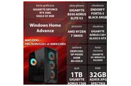 Mad Dog AORUS301-A18WR32WH AMD Ryzen 7 32GB DDR4 Nvidia GeForce RTX 5060 8GB 1TB SSD Windows 11 Home