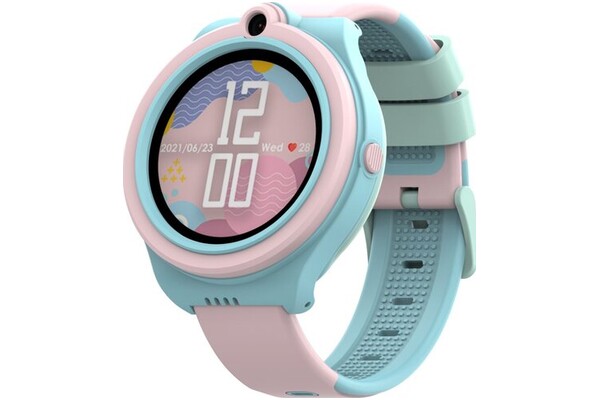 Smartwatch Bemi Linko różowo-zielony