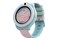 Smartwatch Bemi Linko różowo-zielony