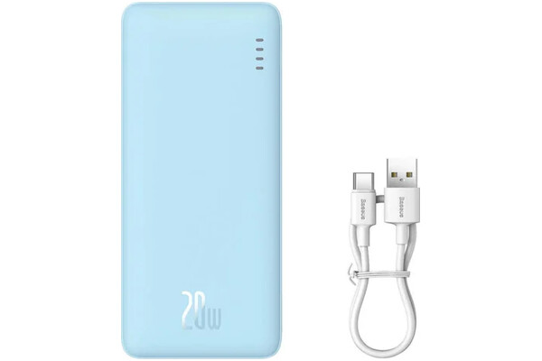Powerbank Baseus Airpow 10000mAh 20.0W błękitny