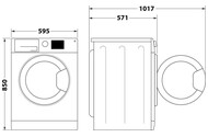 Pralka Whirlpool FFB7269WVPL 7.0kg 1200obr./min