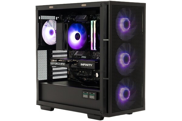 MORELE.NET Game X G300 AMD Ryzen 7 64GB DDR5 AMD Radeon RX 7600 XT 16GB 1TB SSD brak