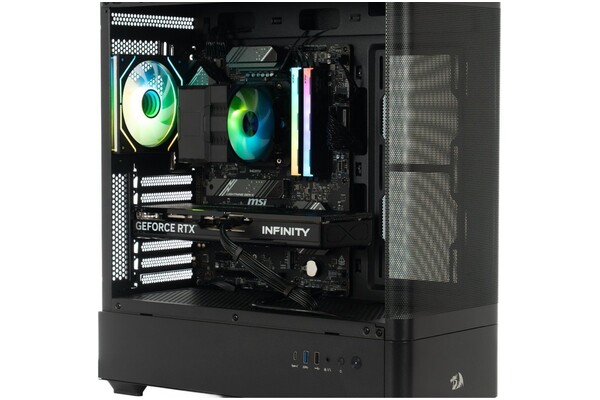 MORELE.NET Game X G100 AMD Ryzen 7 32GB DDR4 NVIDIA GeForce RTX 5060 Ti 8GB 500GB SSD brak