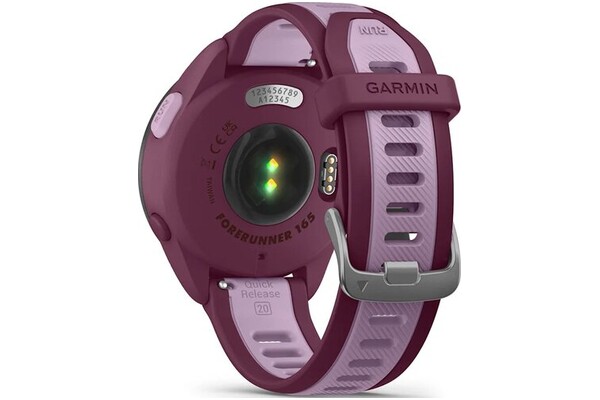 Smartwatch Garmin Forerunner 165 Music 1.20" fioletowo-różowy