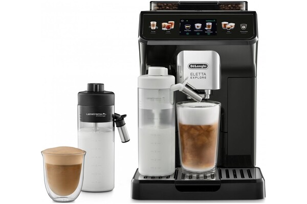 Ekspres De’Longhi Eletta Explore ECAM45065G automatyczny czarno-szary