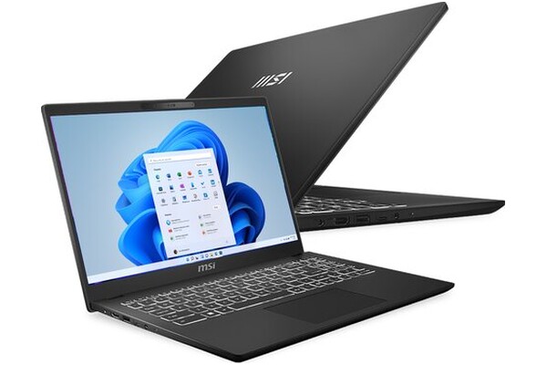Laptop MSI Modern 15 15.6" Intel Core Ultra 5 125H Intel Arc 16GB 512GB SSD Windows 11 Home czarny