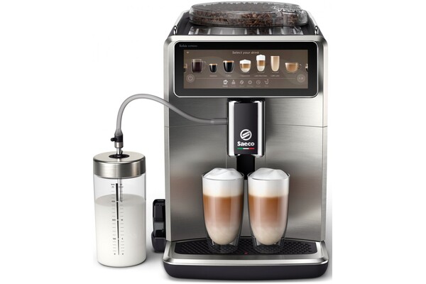 Ekspres Saeco Xelsis SM888500 automatyczny czarno-srebrny