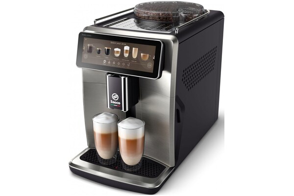 Ekspres Saeco Xelsis SM888500 automatyczny czarno-srebrny