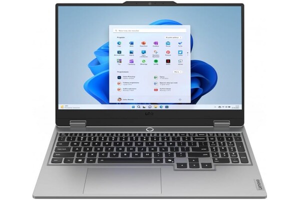Laptop Lenovo LOQ 15 15.6" Intel Core i5 13450HX Nvidia GeForce RTX 5060 4GB 512GB SSD Windows 11 Home srebrny