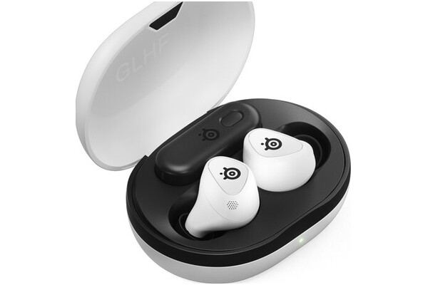 Słuchawki SteelSeries Arctis Douszne Bezprzewodowe biało-czarny