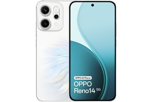 Smartfon OPPO Reno14 5G biały 6.59" 12.0GB/256.0GB
