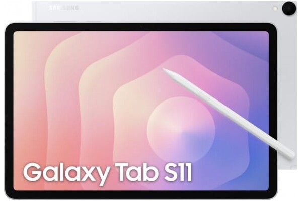Tablet Samsung Galaxy Tab S11 11.00" MediaTek Dimensity 9400 12.0GB/512GB, WiFi, srebrny