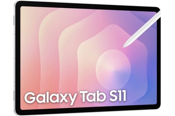 Tablet Samsung Galaxy Tab S11 11.00" MediaTek Dimensity 9400 12.0GB/512GB, WiFi, srebrny