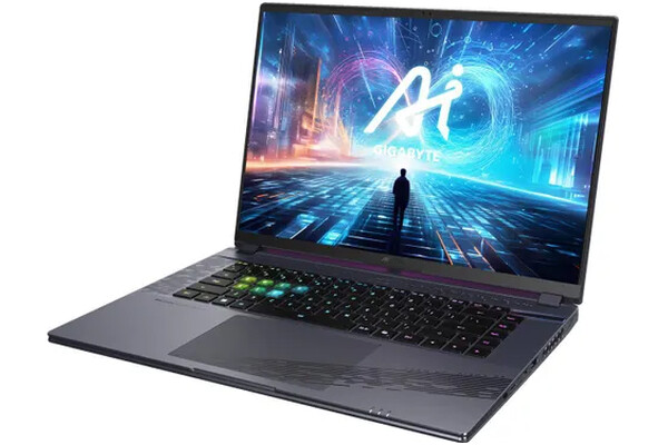 Laptop GIGABYTE Aorus 16X 16.0" Intel Core i7 13650HX NVIDIA GeForce RTX 4060 32GB 1TB SSD Windows 11 Home szary