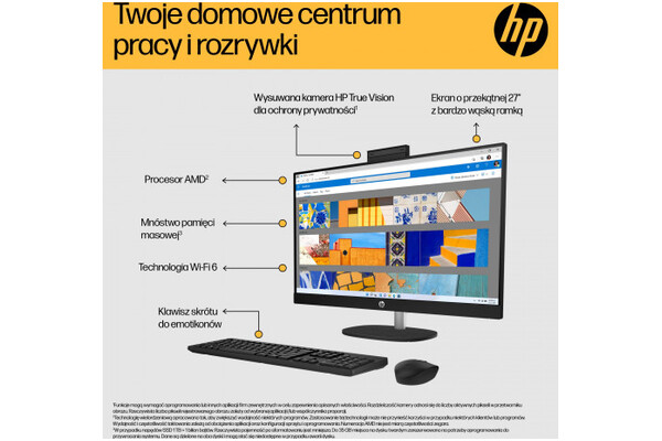 HP 27-cr0232nw 16GB DDR5 Windows 11 Home PL