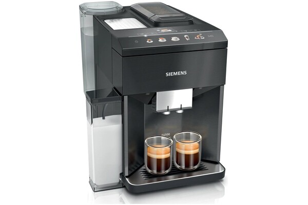 Ekspres Siemens TQ518RX3 automatyczny czarno-srebrny