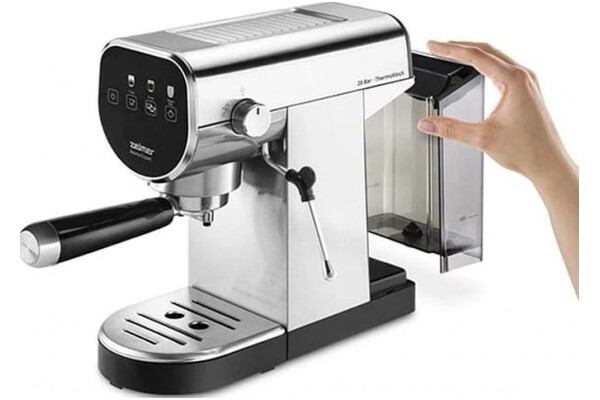 Ekspres ZELMER ZCM7300 kolbowy srebrny