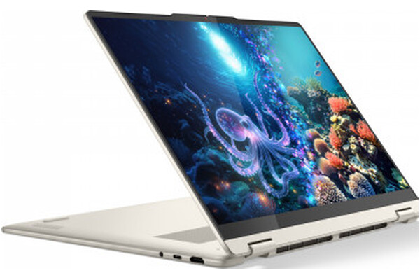 Laptop Lenovo Yoga 7 16.0" AMD Ryzen AI 7 350 AMD Radeon 860M 16GB 512GB SSD Windows 11 Home Seashell
