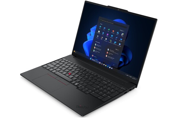 Laptop Lenovo ThinkPad E16 16.0" AMD Ryzen 7 250 AMD Radeon 780M 16GB 512GB SSD M.2 Windows 11 Professional czarny