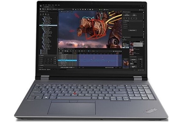 Laptop Lenovo ThinkPad P16 16.0" Intel Core i7 14700HX NVIDIA RTX 3500 Ada Generation 4GB 1TB SSD M.2 Windows 11 Professional szary