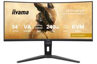 Monitor 34.0" IIYAMA GCB3486WQSCP-B1 niebieski