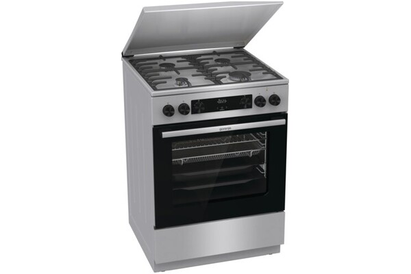 Kuchnia Gorenje MEKS6141X płyta gazowa, piekarnik elektryczny