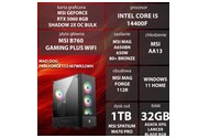 Mad Dog FORGE112-I07WR32WH Intel Core i5 32GB DDR5 Nvidia GeForce RTX 5060 8GB 1TB SSD Windows 11 Home