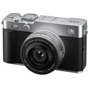 Aparat bezlusterkowy Fujifilm X-E5 - srebrny + XF 23mm/2.8 R WR Kit