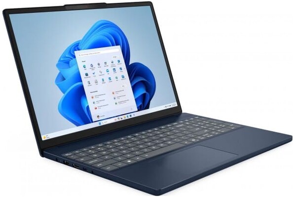 Laptop Lenovo IdeaPad Slim 3 15.3" AMD Ryzen 5 7533HS AMD Radeon 660M 40GB 512GB SSD Windows 11 Home niebieski