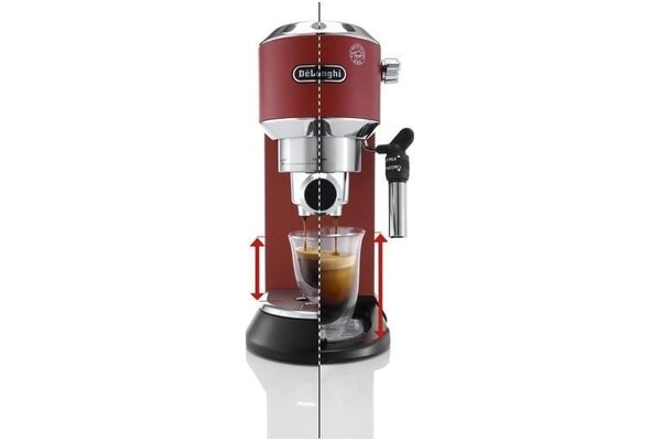 Ekspres De’Longhi Dedica EC685R kolbowy czerwony