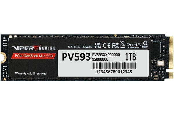 Dysk wewnętrzny Patriot PV593 Viper SSD M.2 NVMe 1TB