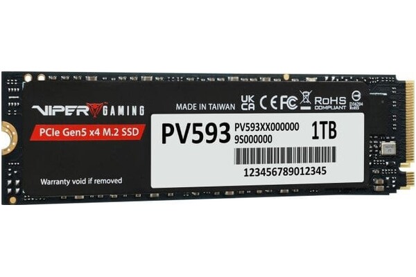Dysk wewnętrzny Patriot PV593 Viper SSD M.2 NVMe 1TB