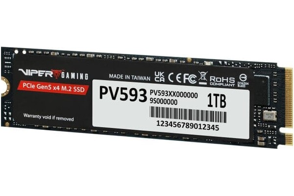 Dysk wewnętrzny Patriot PV593 Viper SSD M.2 NVMe 1TB