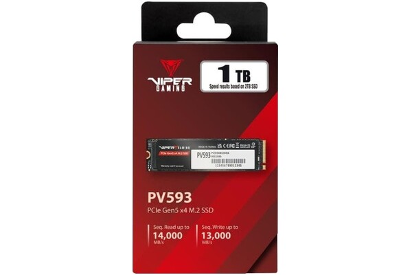 Dysk wewnętrzny Patriot PV593 Viper SSD M.2 NVMe 1TB