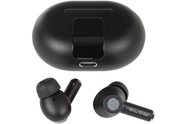 Słuchawki BLOW Earbuds Dokanałowe Bezprzewodowe czarny