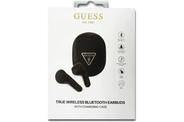 Słuchawki Guess GUE002589 Douszne Bezprzewodowe czarny