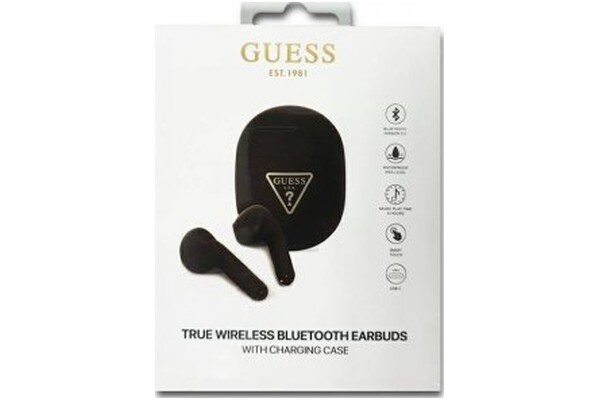 Słuchawki Guess GUE002589 Douszne Bezprzewodowe czarny