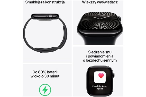 Smartwatch Apple Watch Series 10 niebieski