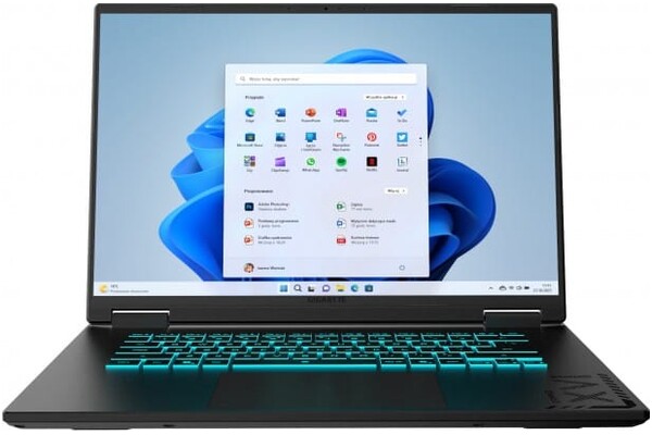 Laptop GIGABYTE A16 16.0" AMD Ryzen 7 260 Nvidia GeForce RTX 5060 4GB 1TB SSD Windows 11 Home czarny