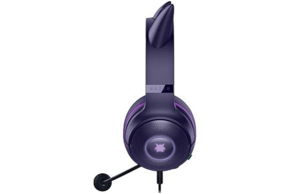 Słuchawki Razer Kraken KItty Edition V2 Nauszne Przewodowe fioletowy