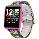 Smartwatch Bemi Kix-M Czarno-różowy