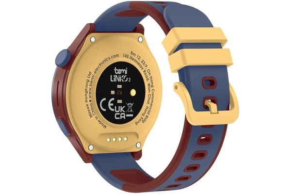 Smartwatch Bemi Linko Granatowo-bordowy