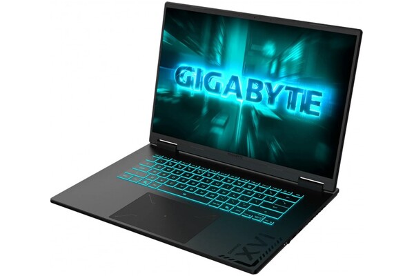 Laptop GIGABYTE A16 16.0" AMD Ryzen 7 260 Nvidia GeForce RTX 5060 32GB 1TB SSD Windows 11 Home czarny