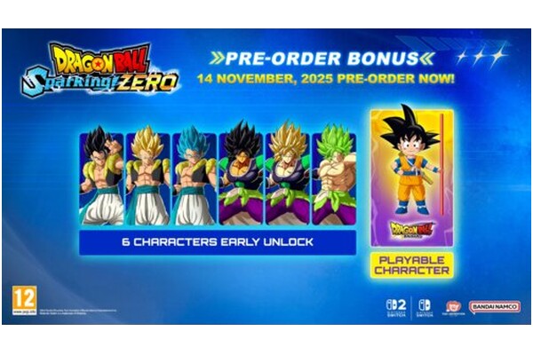 Dragon Ball Sparking Zero 2 Nintendo Switch