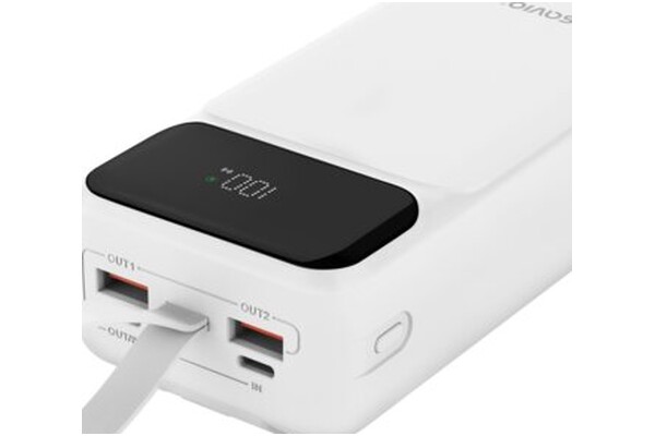 Powerbank SAVIO BA-11 30000mAh 20.0W biały