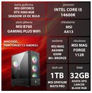 Mad Dog FORGE112-I08DR32 Intel Core i5 32GB DDR5 Nvidia GeForce RTX 5060 8GB 1TB SSD brak