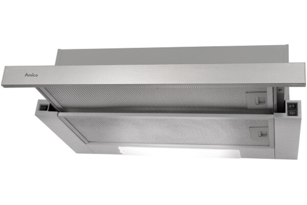 Okap kuchenny wkład - teleskopowy AMICA OTP6233I 59.8cm inox-stalowy