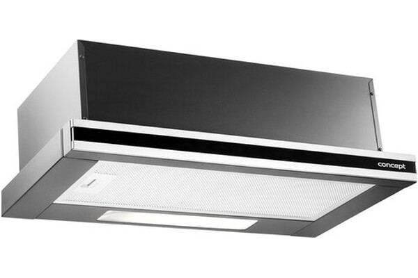 Okap kuchenny wkład - teleskopowy Concept OPV3560 59.5cm Inox